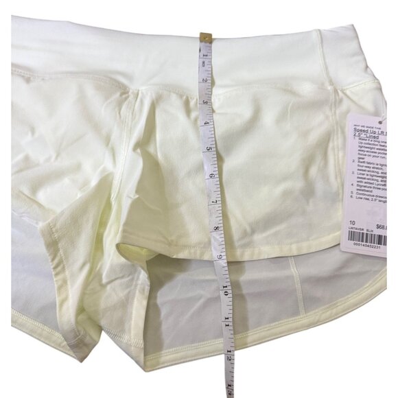 Lululemon Speed Up Low-Rise Lined Short 2.5" in Elixir Womens size 10 W7AVSR - Picture 14 of 16